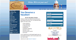 Desktop Screenshot of preferredtravel.com